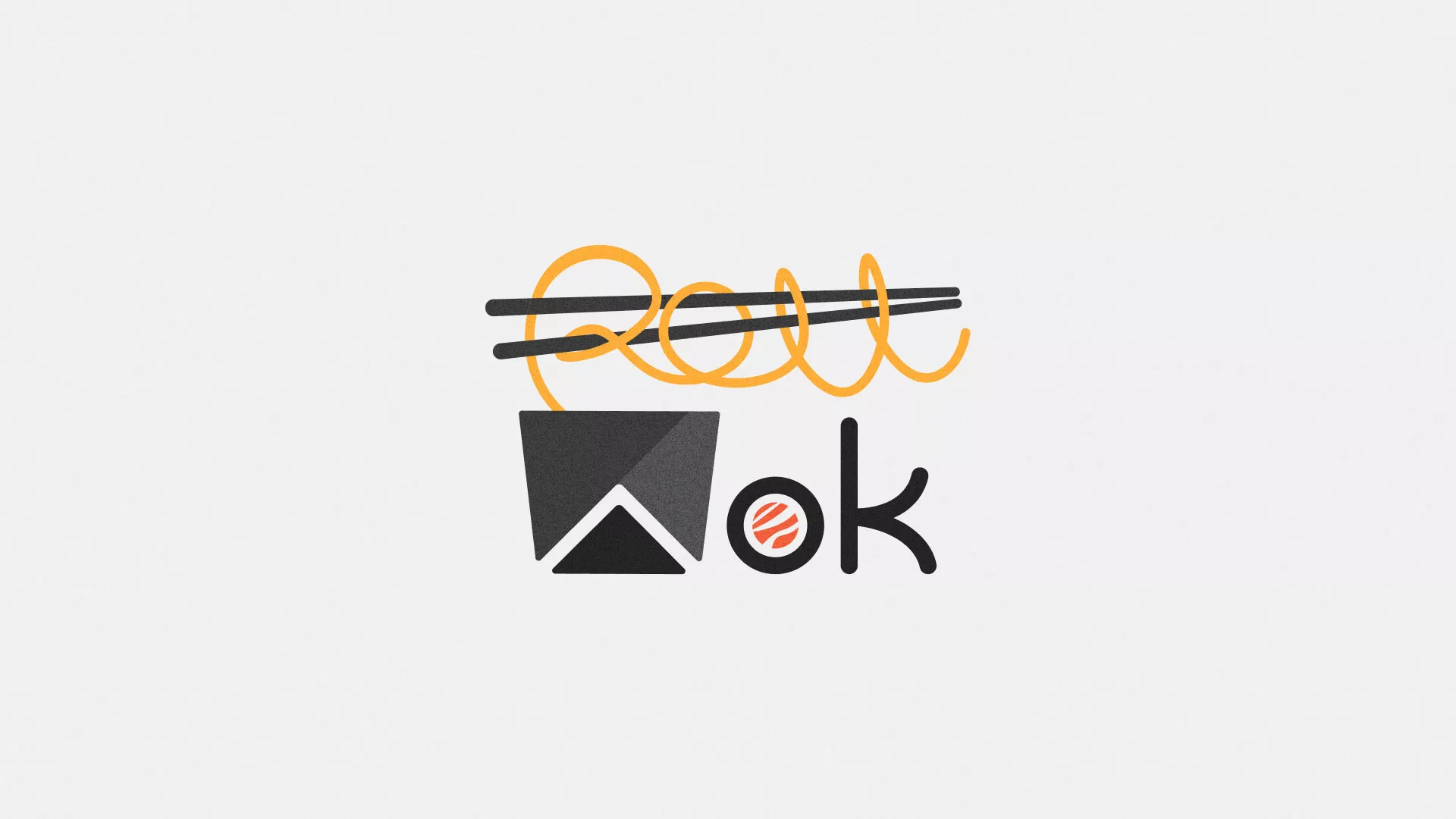 Разработка логотипа в Гулькевичах для суши-бара «Roll Wok Club» Разработка логотипа в Гулькевичах для суши-бара «Roll Wok Club»