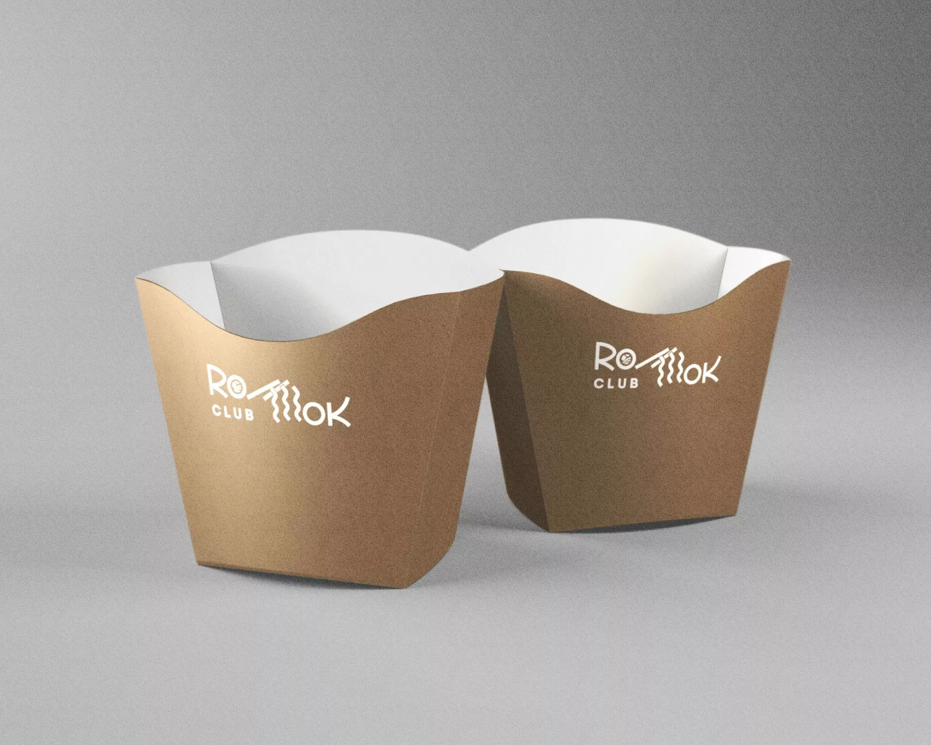 Создание дизайна упаковки суши-бара «Roll Wok Club» в Гулькевичах